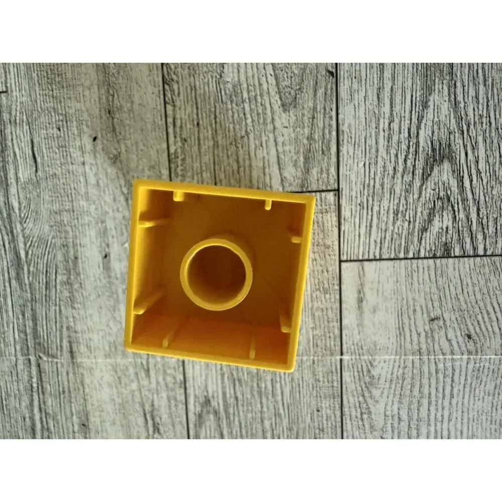 Rare Lego Duplo DISNEY MINNIE MOUSE YELLOW BLOCK w/ EARS Specialty Printed Block